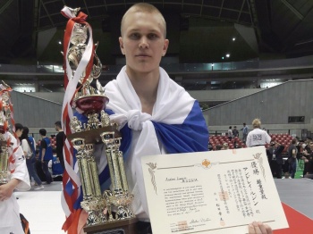 Чайковский спортсмен стал чемпионом мира по киокусинкай