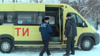 При проверке в Чайковском обнаружилось 8 неисправных автобусов