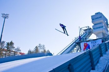 «Снежинка» приняла финальный этап Континентального Кубка по прыжкам на лыжах с трамплина