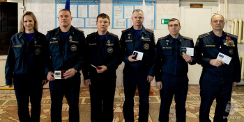Чайковские спасатели награждены медалями