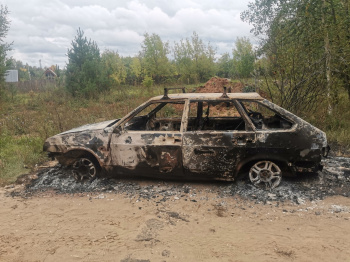 Пожары в Чайковском: сгорел автомобиль и мусор
