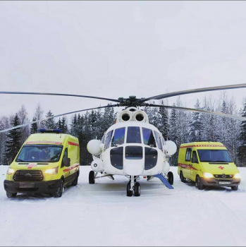 Из Чайковского вертолётом санавиации за год эвакуировано 43 человека