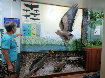 При поддержке Воткинской ГЭС юные туристы-экологи посетили «Музей орлана-белохвоста»