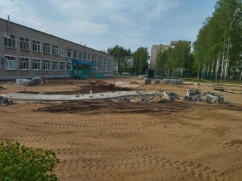 В Чайковском по программе «Комфортный край» благоустроят территорию школы № 10