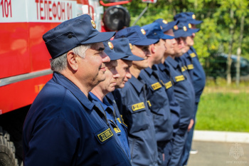В Засечном открыли новое пожарное депо